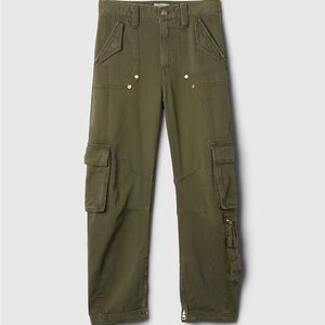 GAP Kids Cult Gaia Olive Green Cargo Pants Size 12
